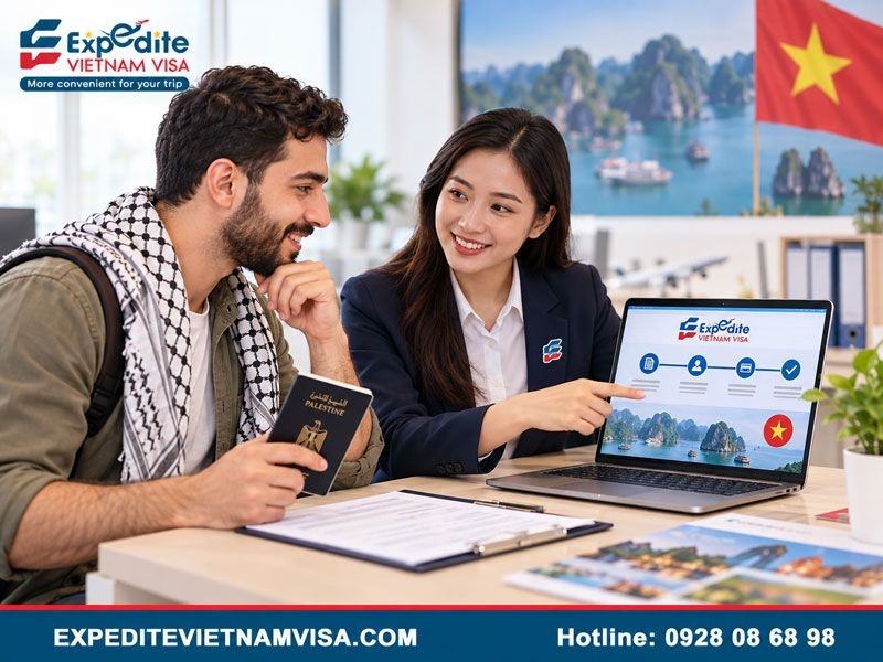 Vietnam Visa for Palestinian