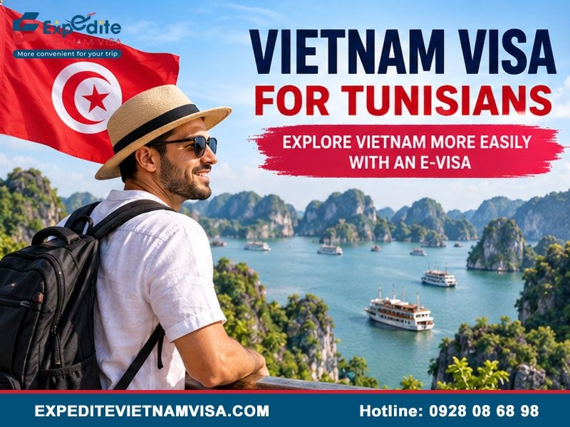 Vietnam Visa for Tunisians