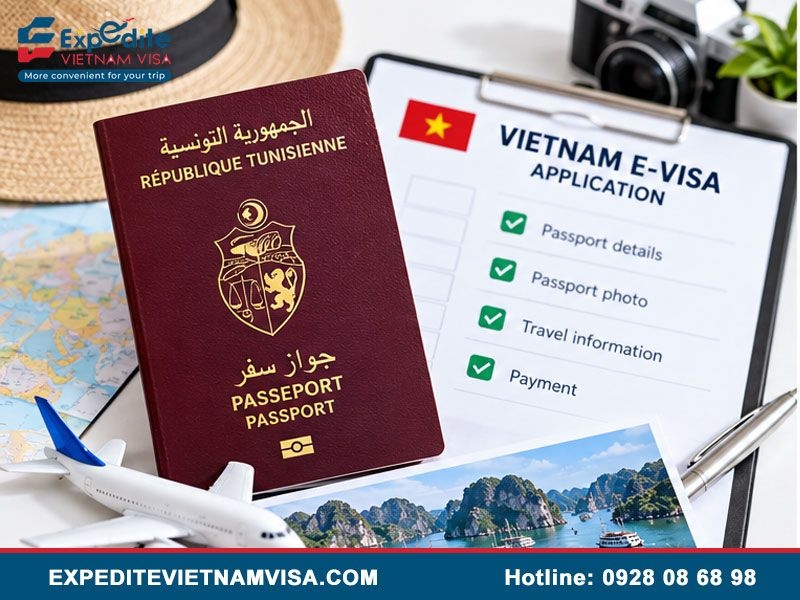 Vietnam Visa for Tunisians