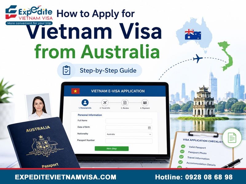 How to Apply for Vietnam Visa from Australia