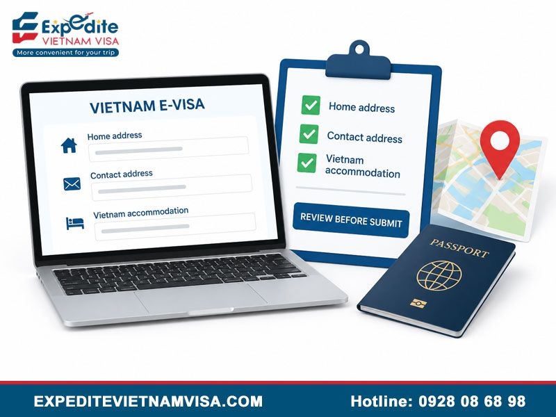 Permanent Residential Address on a Vietnam Visa