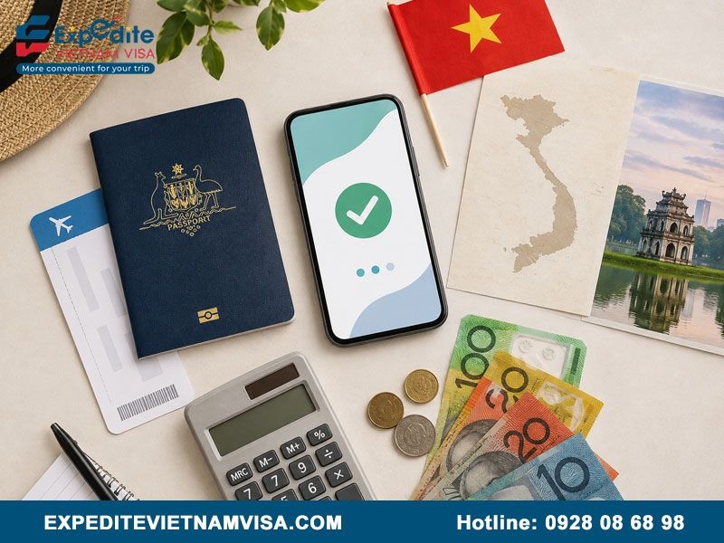 Vietnam Visa Fee Australia