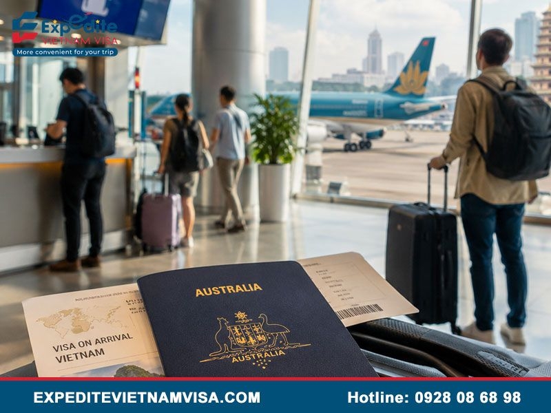 Vietnam Visa on Arrival for Australians