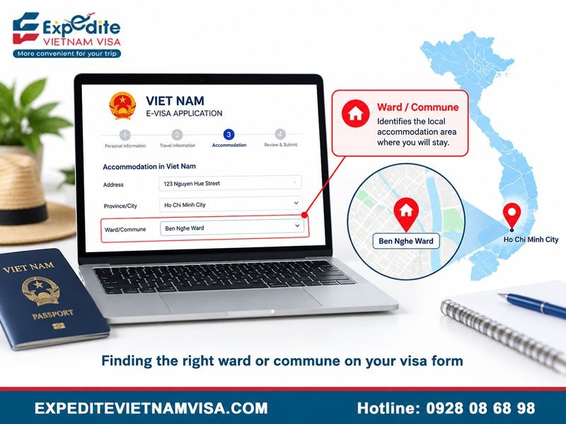 What Is Ward or Commune in a Vietnam Visa